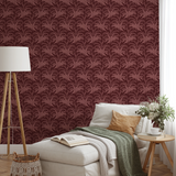 Maguet - Singed Red Wallpaper
