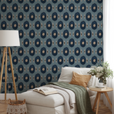 Golden Ikat - Yonder Wallpaper