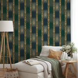 Menge Ikat - Port Wallpaper