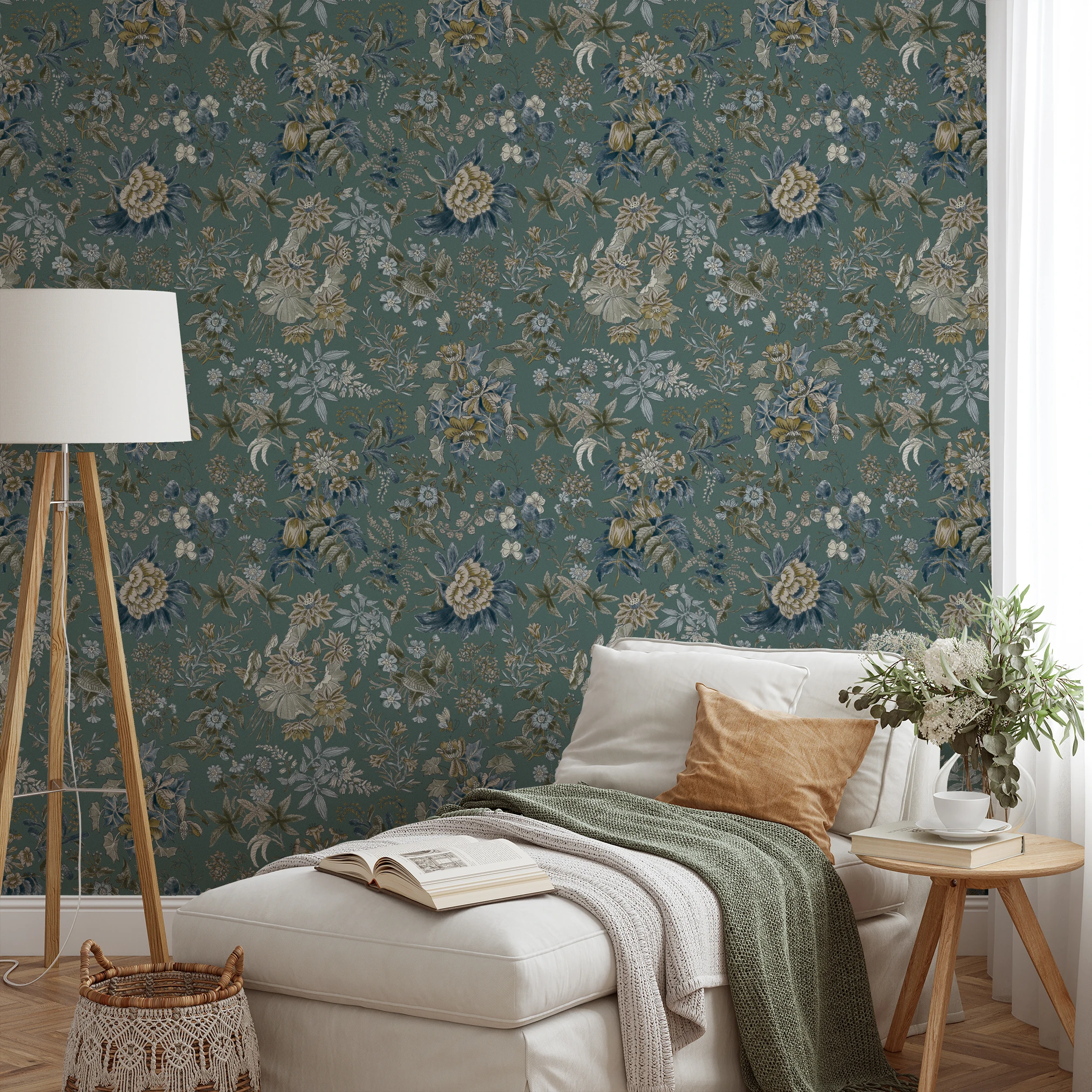 Kochin - Bowery Blue Wallpaper