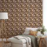 Santorini - Dusted Clay Wallpaper