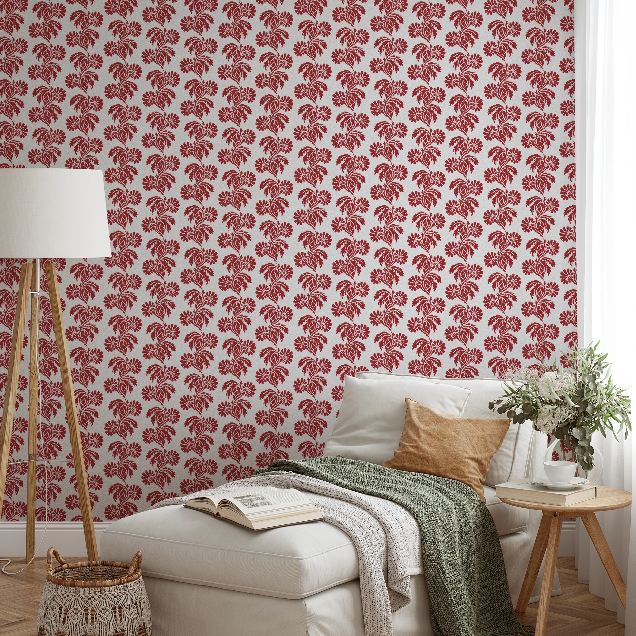 Santee - Red Wallpaper