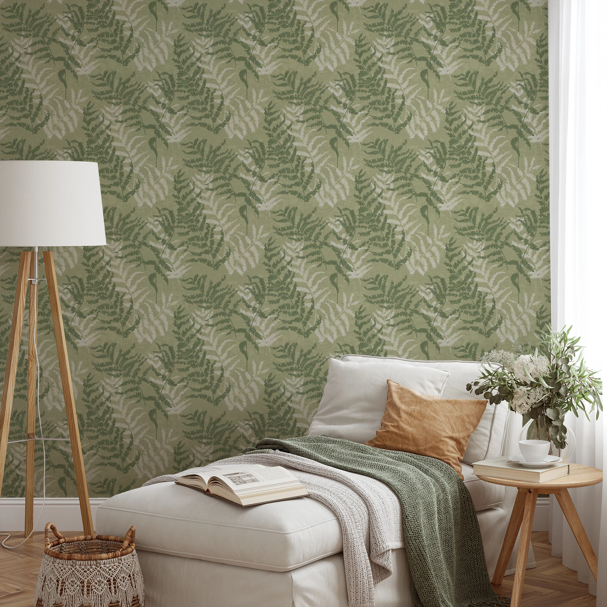 Newcastle - Clary Sage Wallpaper