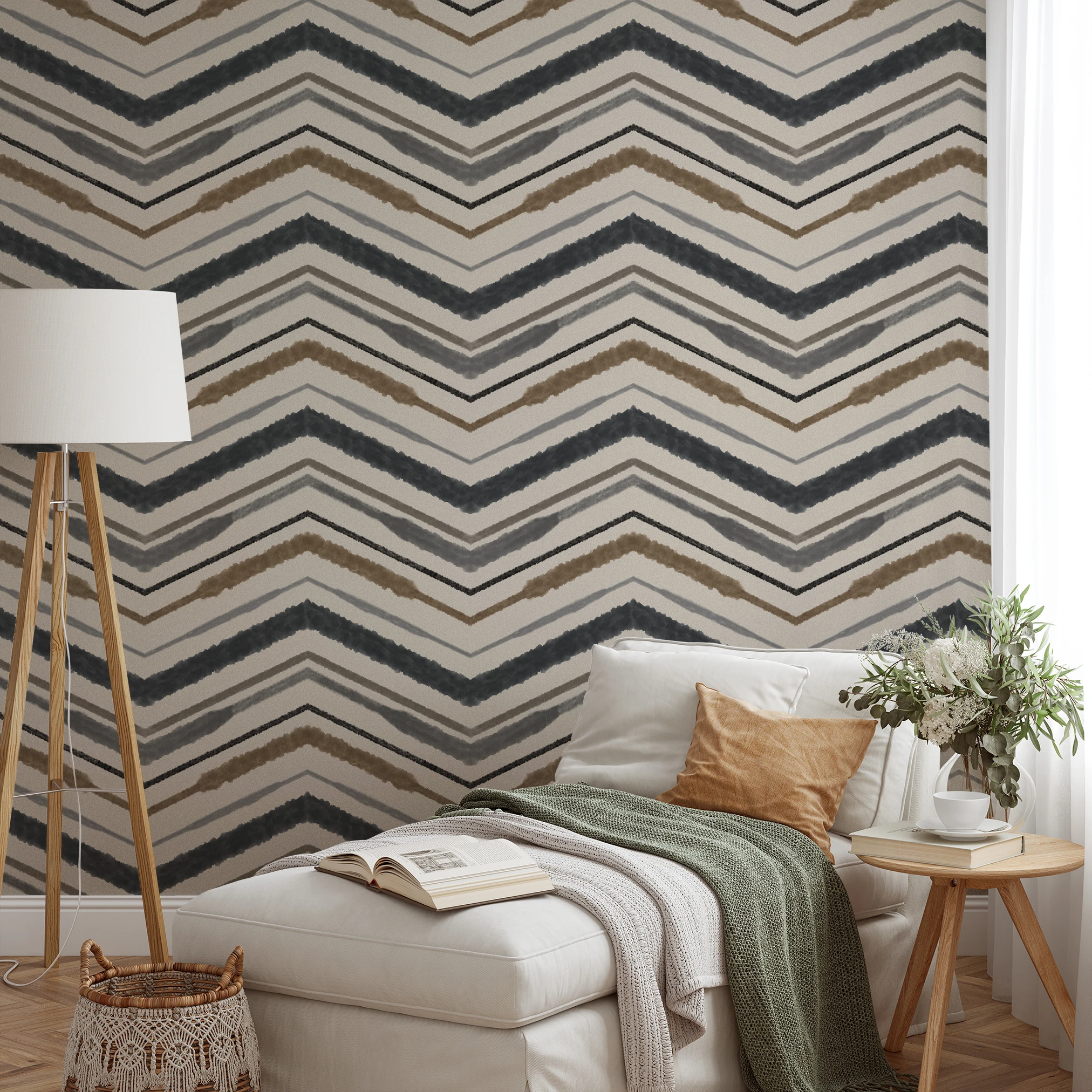 Sullivan - Natural Wallpaper