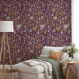 Nameh - Damson Wallpaper