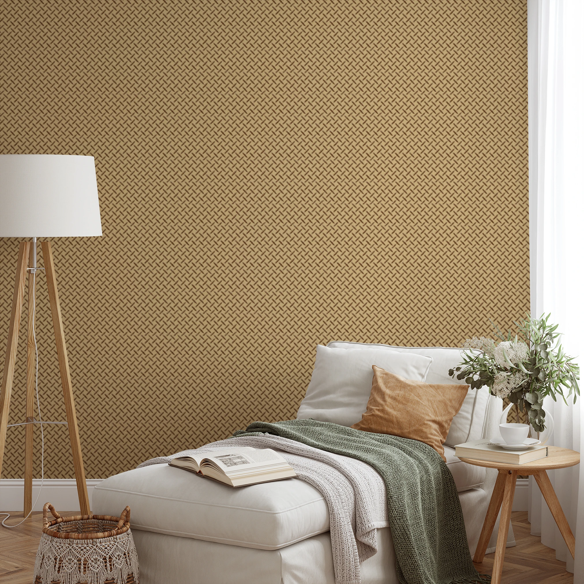 Welt Cord - Frangipane Wallpaper