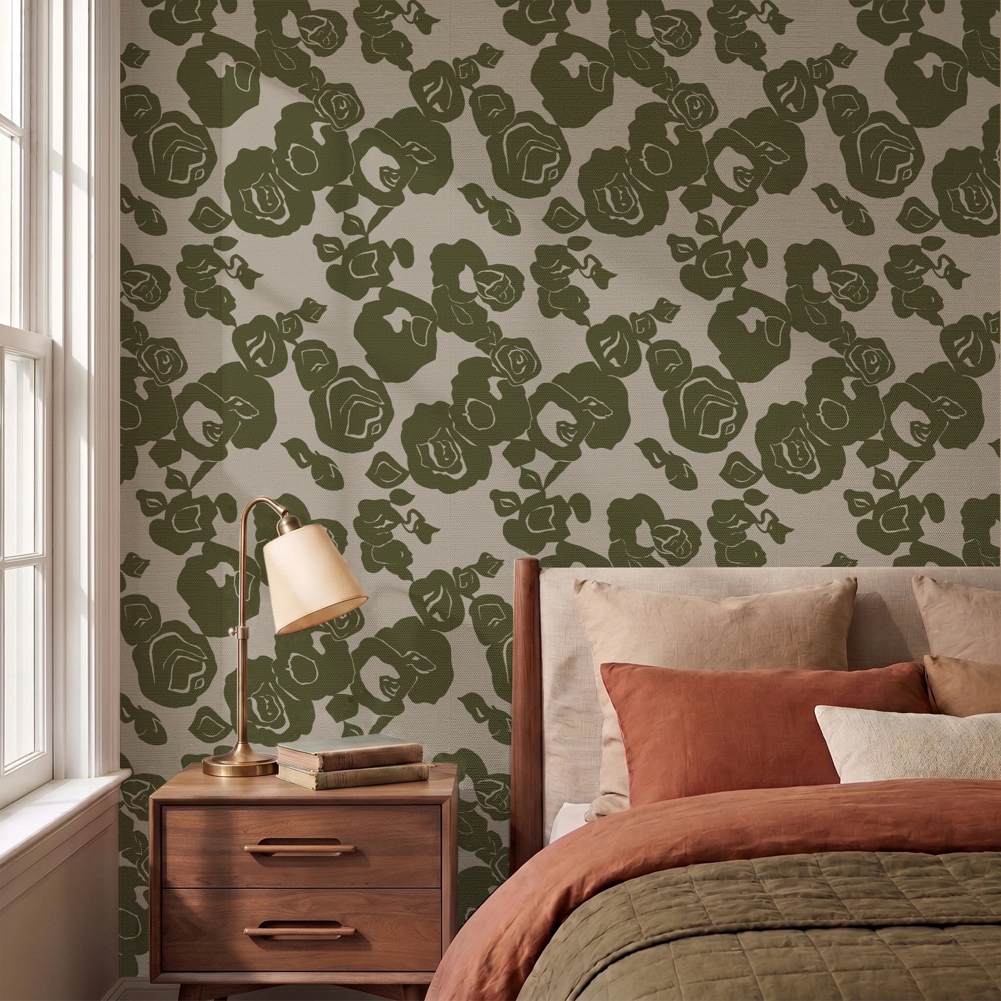  wallpaper naturalgrasscloth bedroom