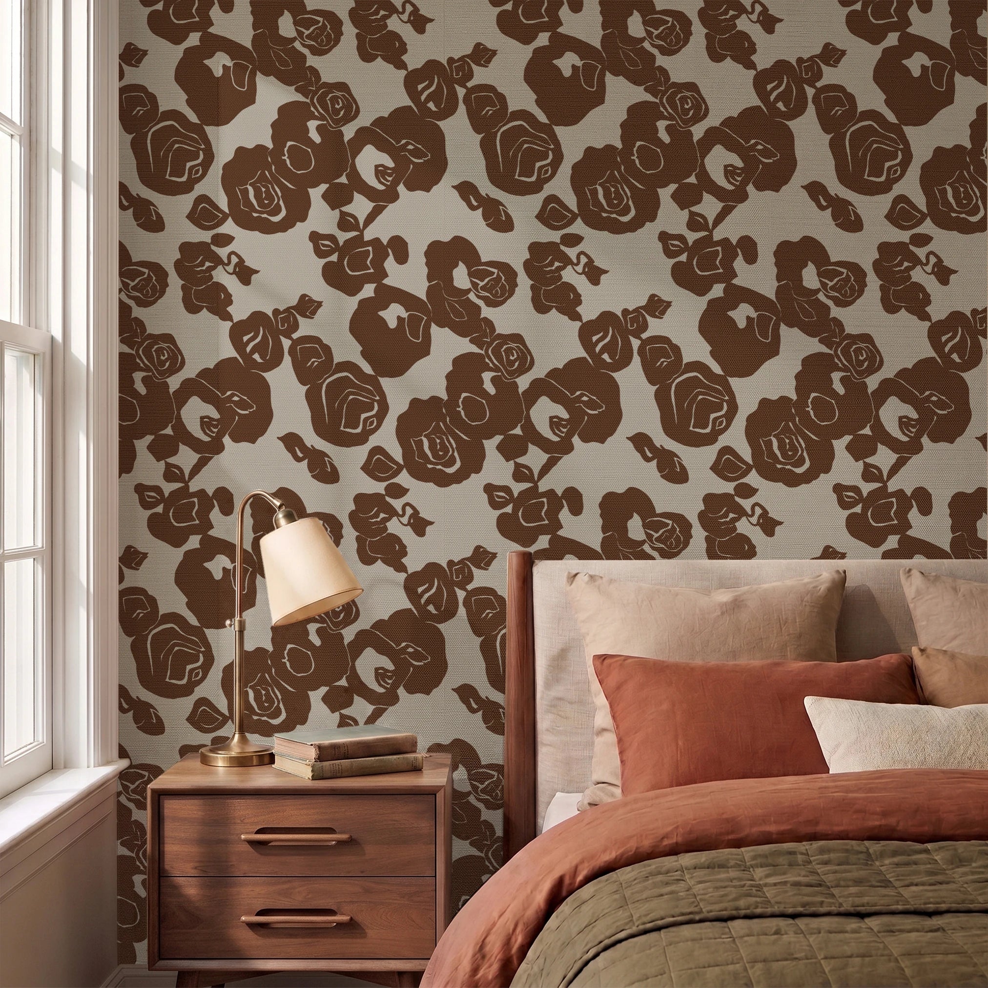  wallpaper naturalgrasscloth bedroom