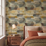  wallpaper naturalgrasscloth bedroom