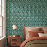  wallpaper naturalgrasscloth bedroom