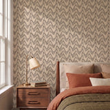  wallpaper naturalgrasscloth bedroom