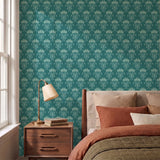  wallpaper naturalgrasscloth bedroom