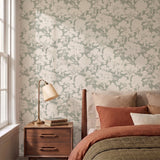 Laurence - Kittiwake Natural Grasscloth Wallpaper