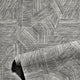 Collette - Night Train Natural Grasscloth Wallpaper