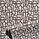 Anton - Woodblock Natural Grasscloth Wallpaper