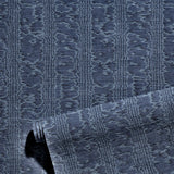 Harper - Lapis Natural Grasscloth Wallpaper