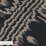 Harper - Night Train Natural Grasscloth Wallpaper