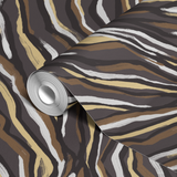 wallpaper roll closeup mockup