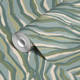  wallpaper roll closeup mockup