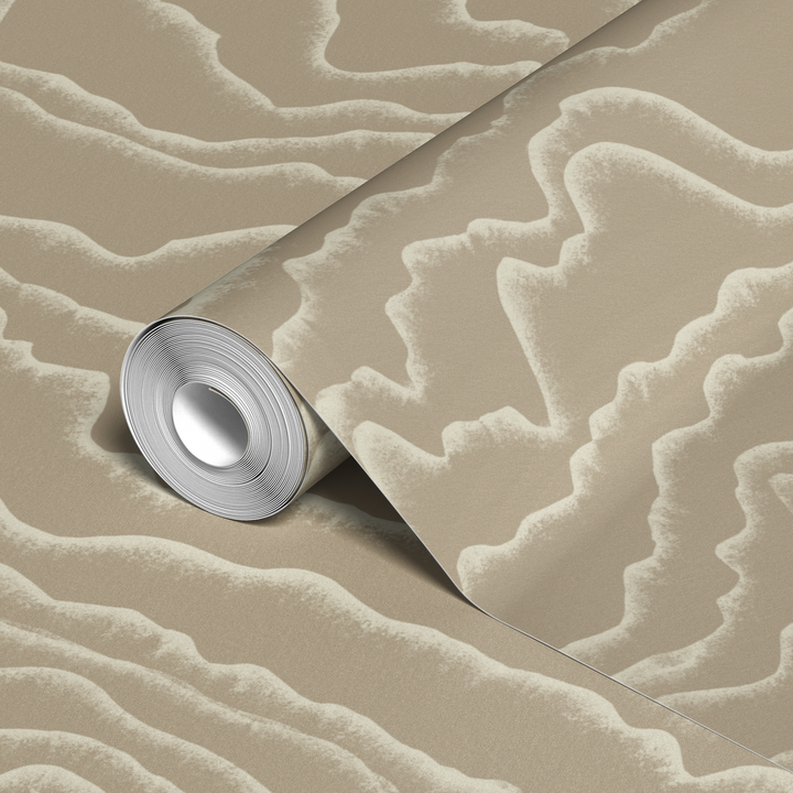  wallpaper roll closeup mockup