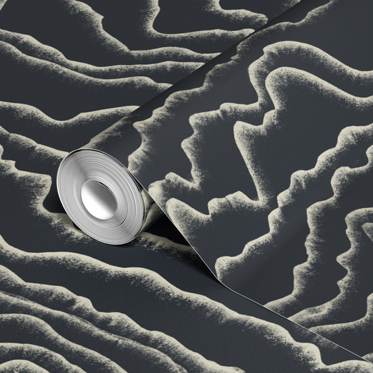  wallpaper roll closeup mockup