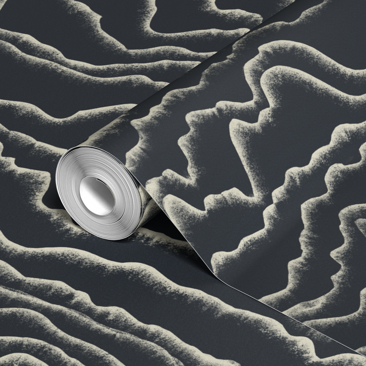  wallpaper roll closeup mockup