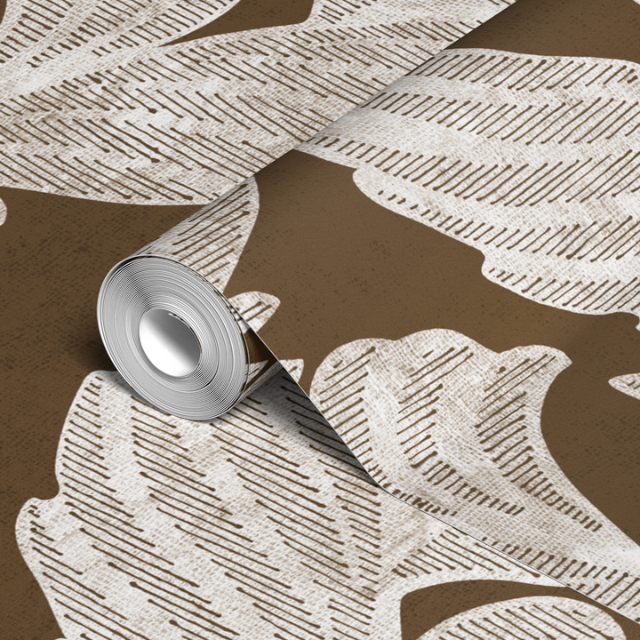  wallpaper roll closeup mockup