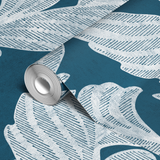  wallpaper roll closeup mockup