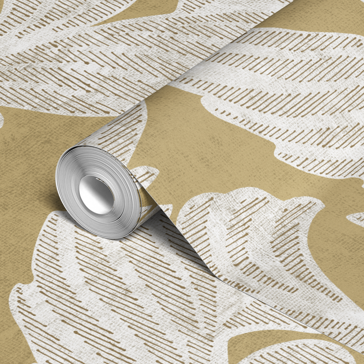  wallpaper roll closeup mockup