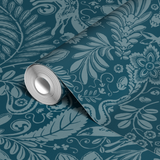  wallpaper roll closeup mockup