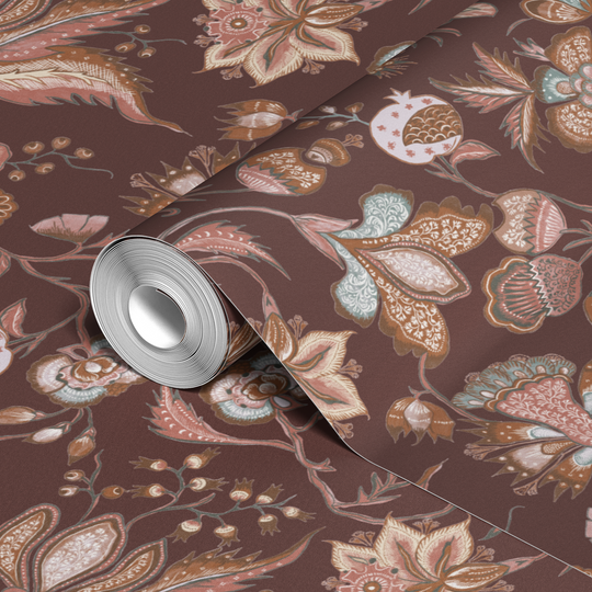  wallpaper roll closeup mockup