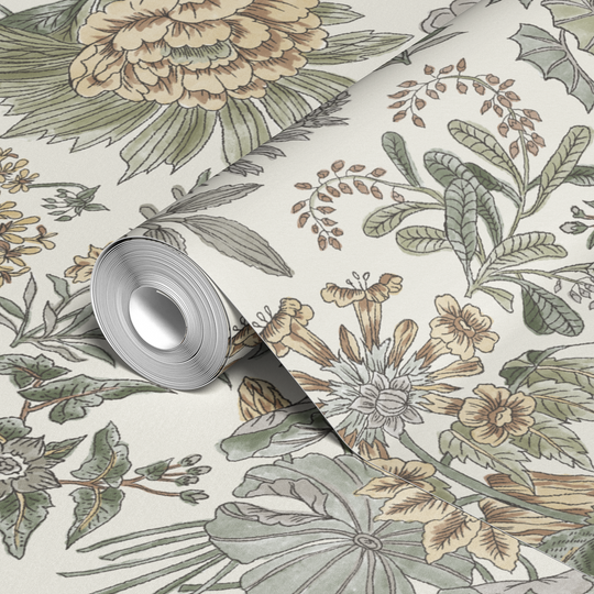  wallpaper roll closeup mockup