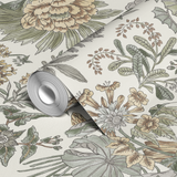  wallpaper roll closeup mockup