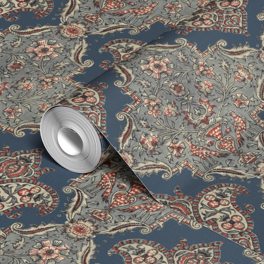  wallpaper roll closeup mockup