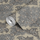  wallpaper roll closeup mockup