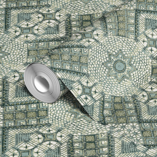  wallpaper roll closeup mockup
