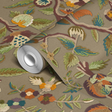 wallpaper roll closeup mockup