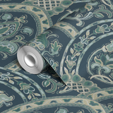  wallpaper roll closeup mockup