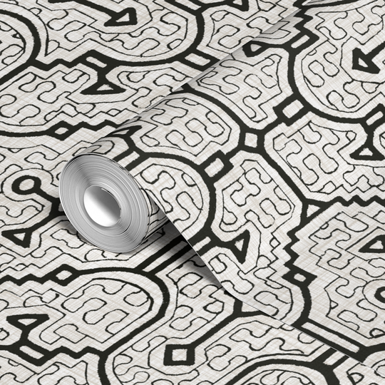 wallpaper roll closeup mockup