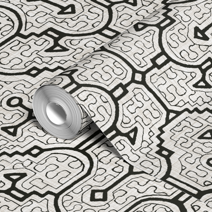  wallpaper roll closeup mockup