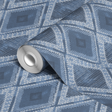  wallpaper roll closeup mockup