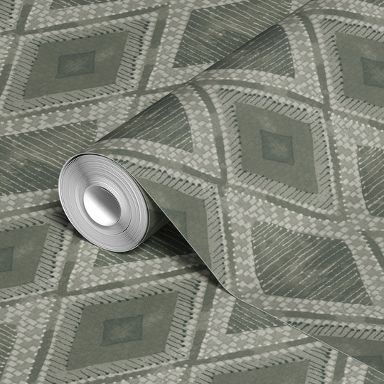  wallpaper roll closeup mockup