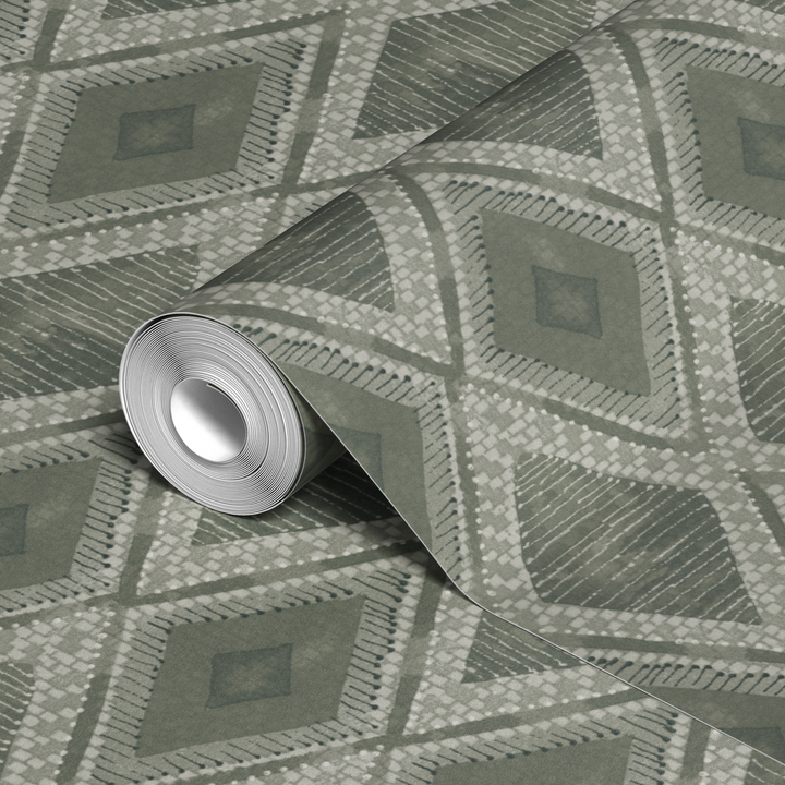  wallpaper roll closeup mockup