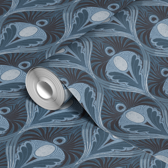  wallpaper roll closeup mockup