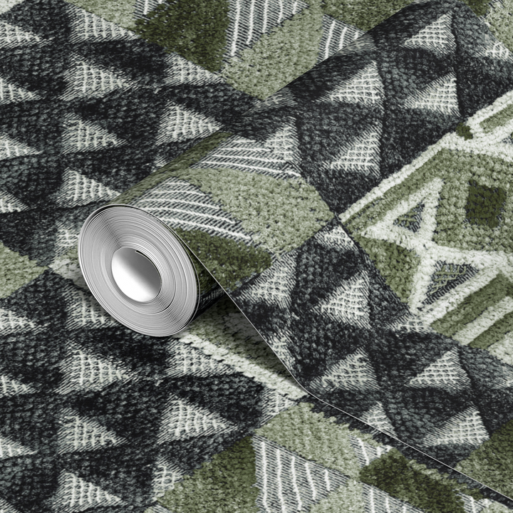  wallpaper roll closeup mockup