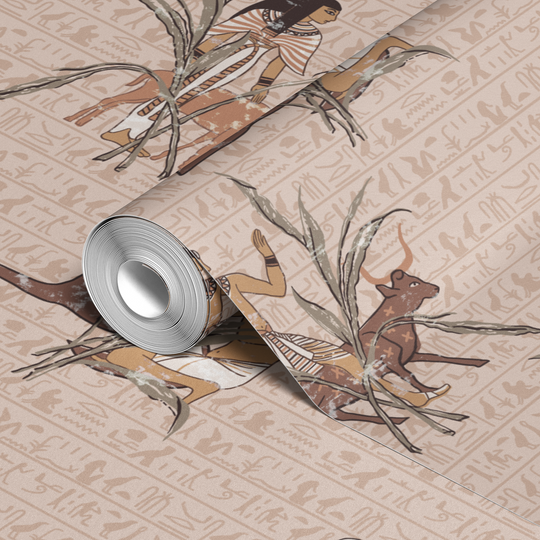  wallpaper roll closeup mockup