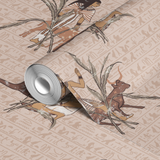  wallpaper roll closeup mockup