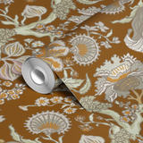  wallpaper roll closeup mockup