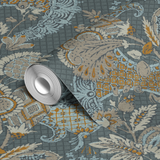  wallpaper roll closeup mockup