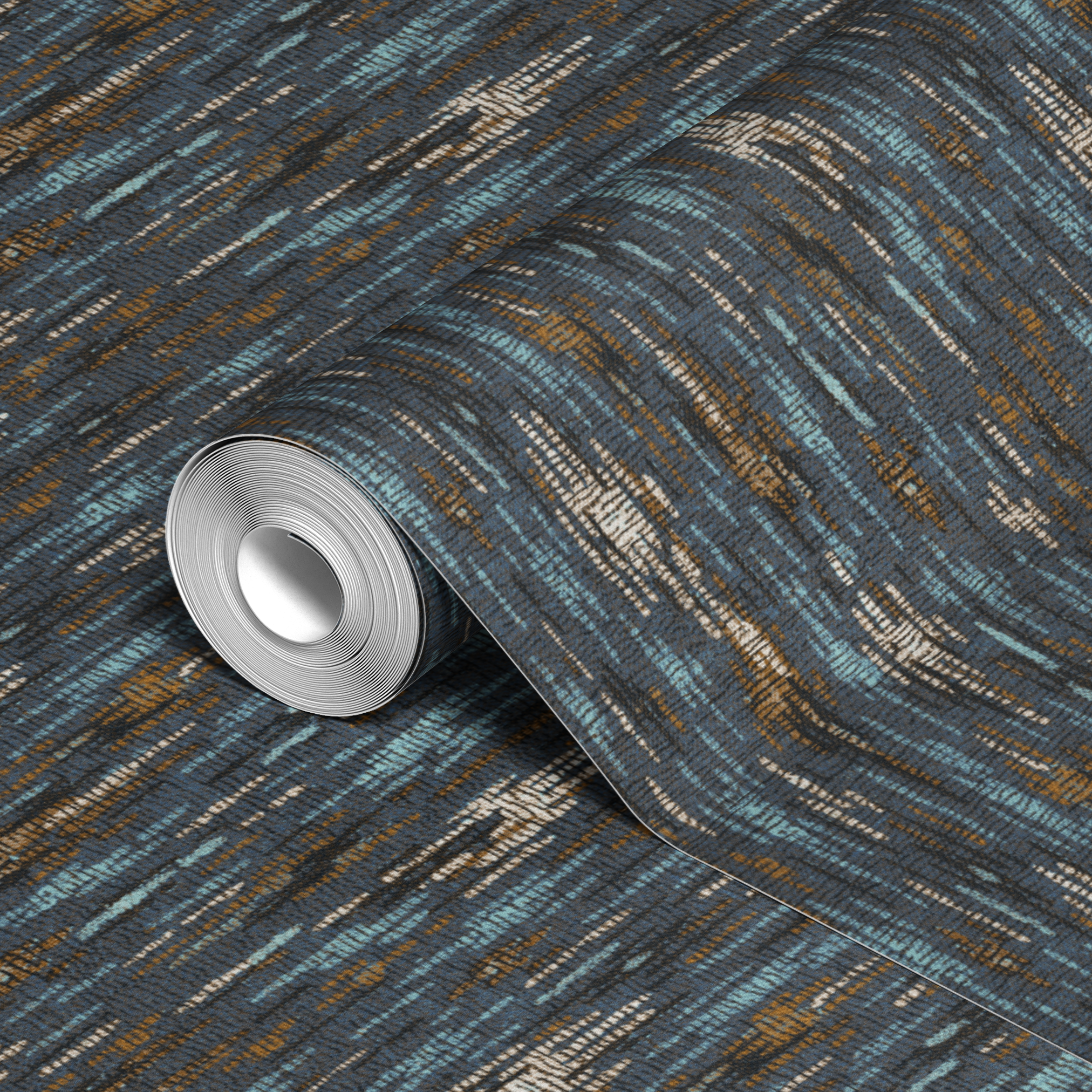  wallpaper roll closeup mockup